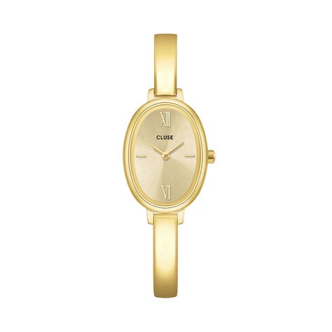 Montre Cluse L'Ovale Champagne - F&ecirc;te des m&egrave;res Femme | Histoire d&rsquo;Or