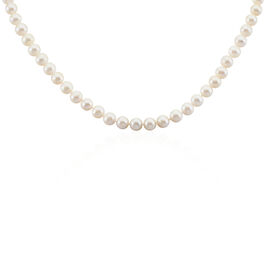 Collier Ikbal Or Jaune Perle De Culture - Sautoirs Femme | Histoire d’Or