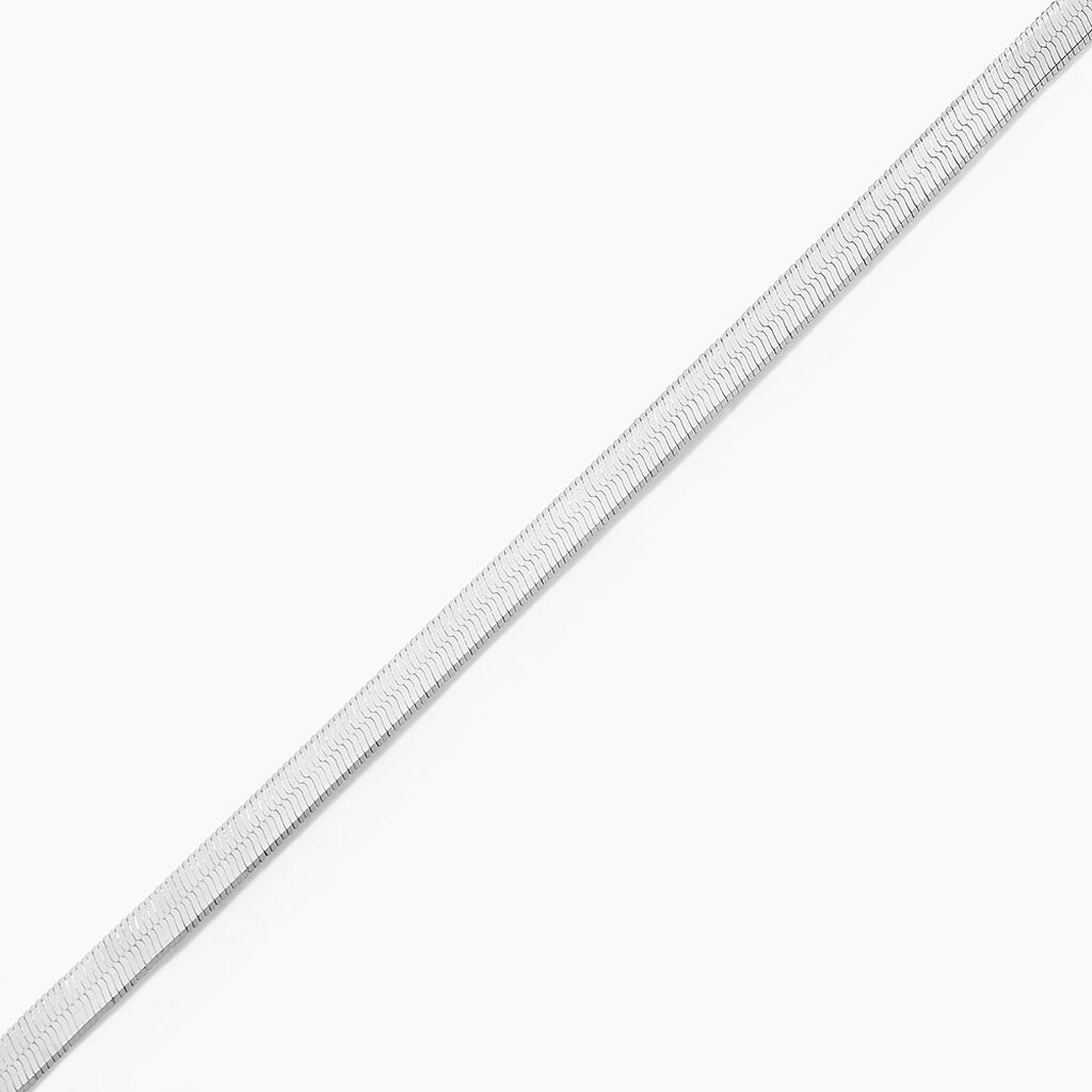 Bracelet Argent Blanc Millo - Bijoux sans pierre Femme | Histoire d&rsquo;Or