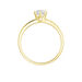 Bague Solitaire Or Jaune Diamant Synthetique - Bagues solitaires Femme | Histoire d’Or