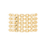 Bague Plaqu&eacute; Or Jaune Atila - Bagues fantaisie Femme | Histoire d&rsquo;Or