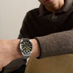 Montre Fossil Everett Chrono Vert - F&ecirc;te des p&egrave;res Homme | Histoire d&rsquo;Or