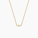 Collier Amazone Plaqu&eacute; Or Jaune Oxyde De Zirconium - Colliers Femme | Histoire d&rsquo;Or