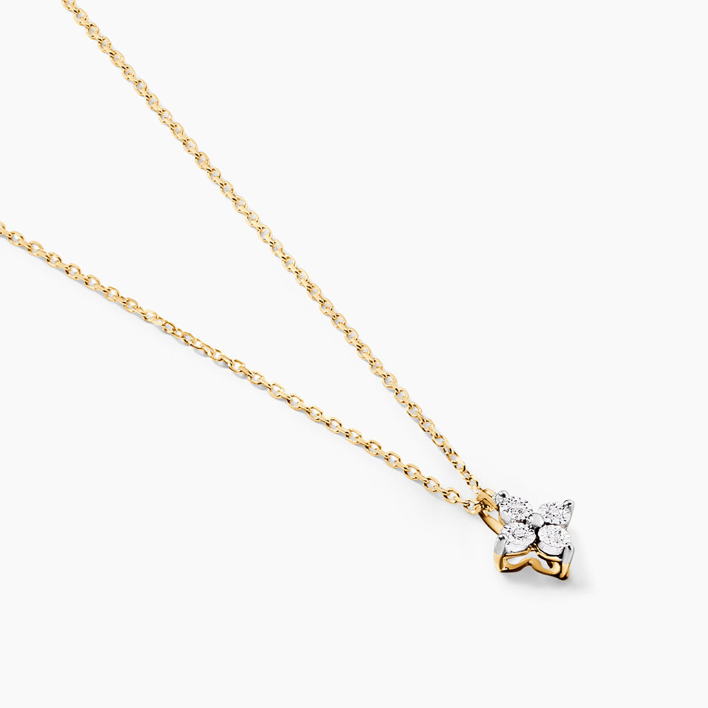 Pendentif Eternal Spring Or Jaune Diamant - Pendentifs Femme | Histoire d&rsquo;Or