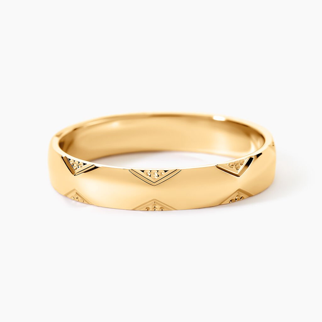 Alliance Harmonie Or Jaune - Alliances Unisex | Histoire d’Or