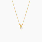 Pendentif Mabila Or Jaune Oxyde De Zirconium - Pendentifs Femme | Histoire d&rsquo;Or