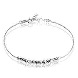 Bracelet Miska Argent Blanc - Bracelets fantaisie Femme | Histoire d’Or