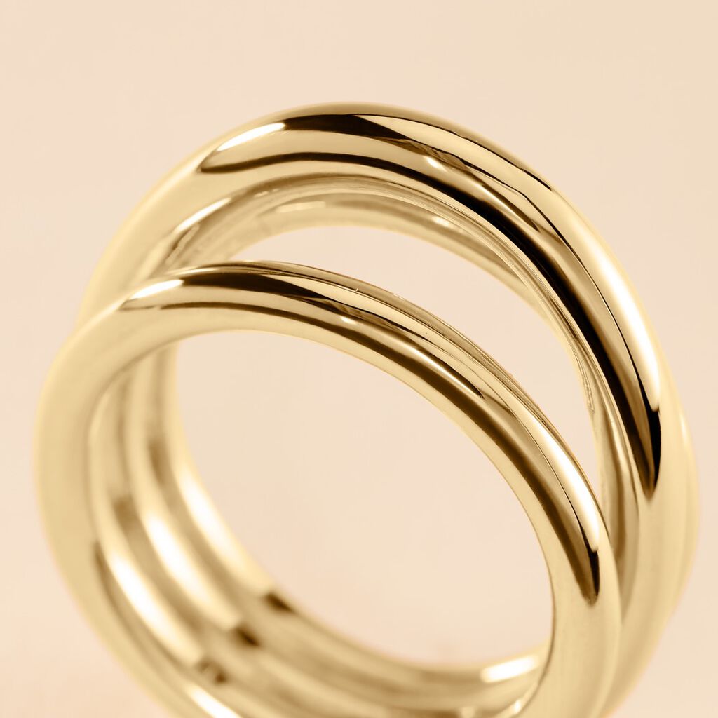 Bague Ariane Plaqu&eacute; Or Jaune - Bagues fantaisie Femme | Histoire d&rsquo;Or