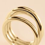 Bague Ariane Plaqu&eacute; Or Jaune - Bagues fantaisie Femme | Histoire d&rsquo;Or