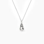 Pendentif Oskar Argent Blanc - Pendentifs Homme | Histoire d&rsquo;Or
