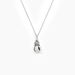 Pendentif Oskar Argent Blanc - Pendentifs Homme | Histoire d’Or