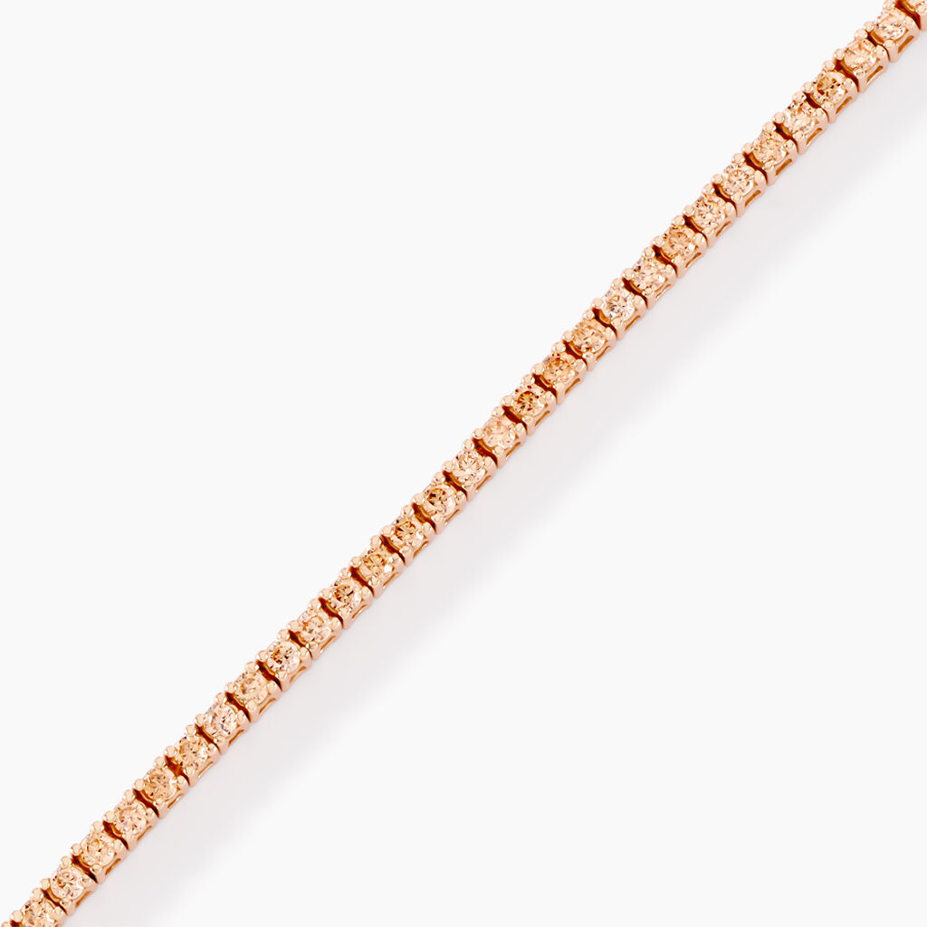Bracelet Rio Tennis Argent Rose Oxyde De Zirconium - Bracelets Femme | Histoire d’Or