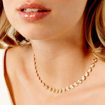 Collier Calliandra Acier Jaune - Colliers fantaisie Femme | Histoire d&rsquo;Or