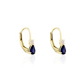 Boucles D'oreilles Pendantes Blossom Saphir - Boucles d'oreilles pendantes Femme | Histoire d’Or