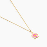 Collier Syna Fleur Or Jaune - Bijoux sans pierre Enfant | Histoire d&rsquo;Or