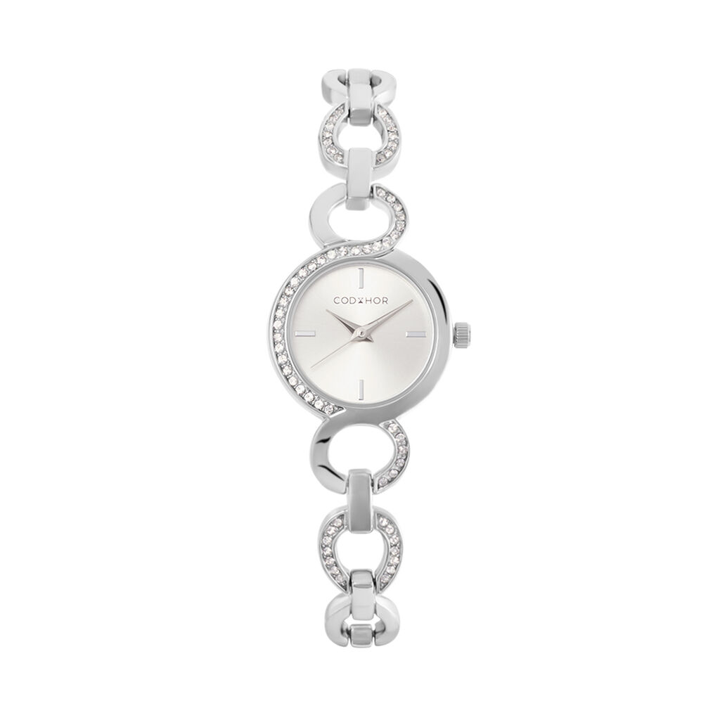 Montre Codhor Nidia Argent&eacute; - Montres Femme | Histoire d&rsquo;Or