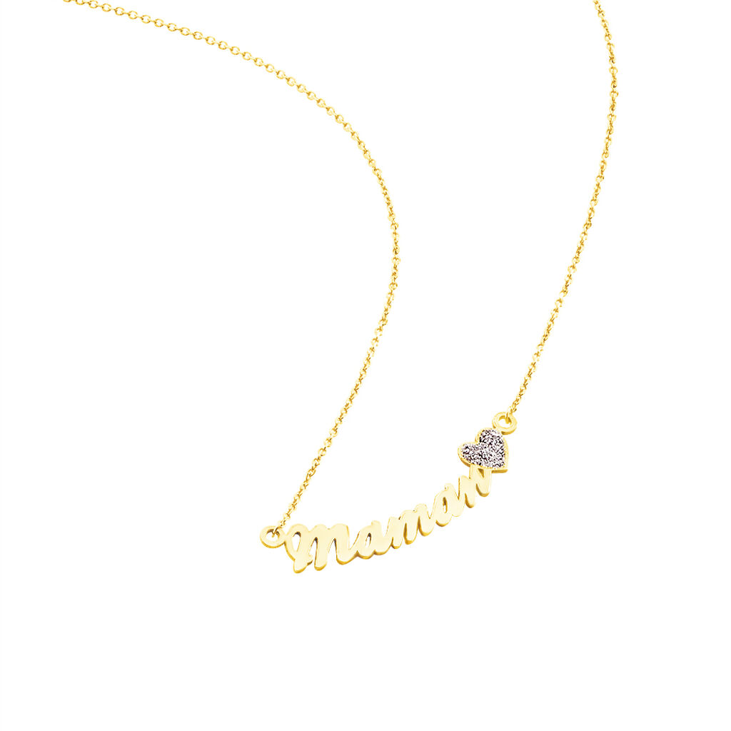 Collier Jenna Or Jaune - F&ecirc;te des m&egrave;res Femme | Histoire d&rsquo;Or