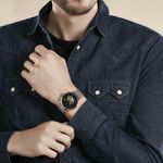 Montre Pierre Lannier Trio Noir - Montres Homme | Histoire d&rsquo;Or