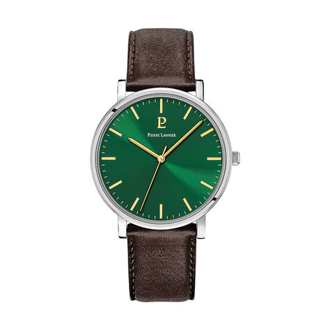 Montre Pierre Lannier Essential Vert - Montres Homme | Histoire d’Or