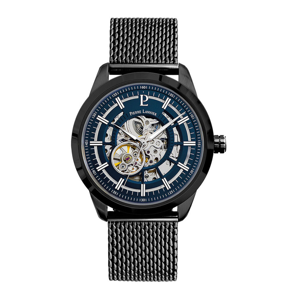 Montre Pierre Lannier Automatique Bleu - Montres Homme | Histoire d&rsquo;Or