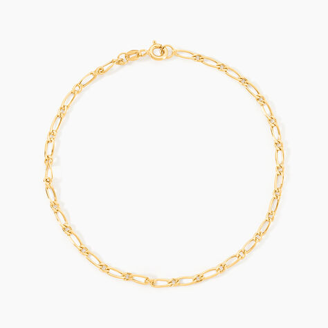 Bracelet Ophelio Or Jaune - Bracelets cha&icirc;ne Unisex | Histoire d&rsquo;Or