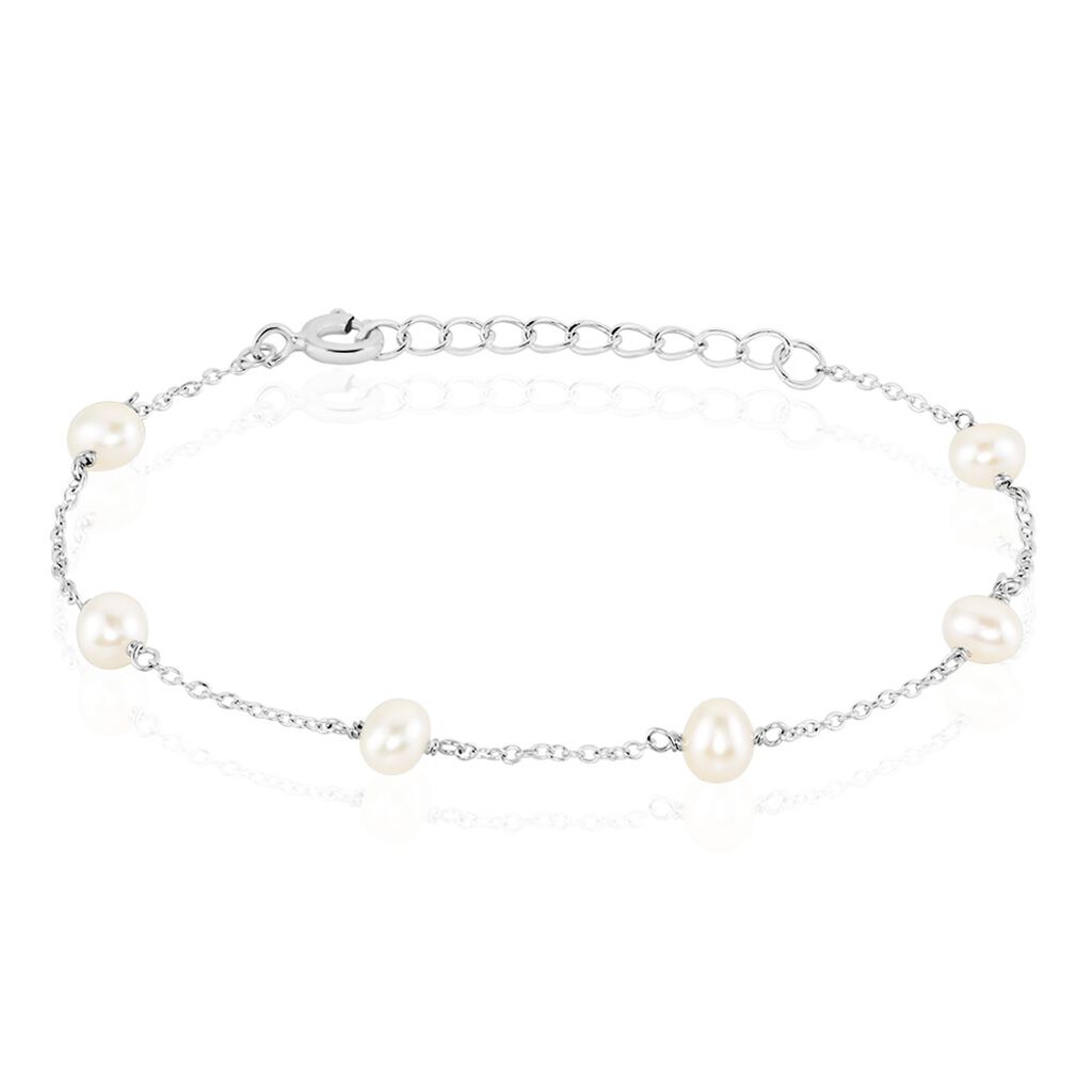 Bracelet Tanis Argent Perle De Culture - Bracelets fantaisie Femme | Histoire d’Or