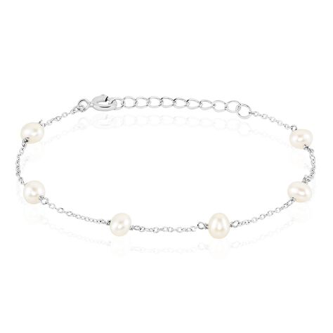 Bracelet Tanis Argent Perle De Culture - Bracelets fantaisie Femme | Histoire d’Or