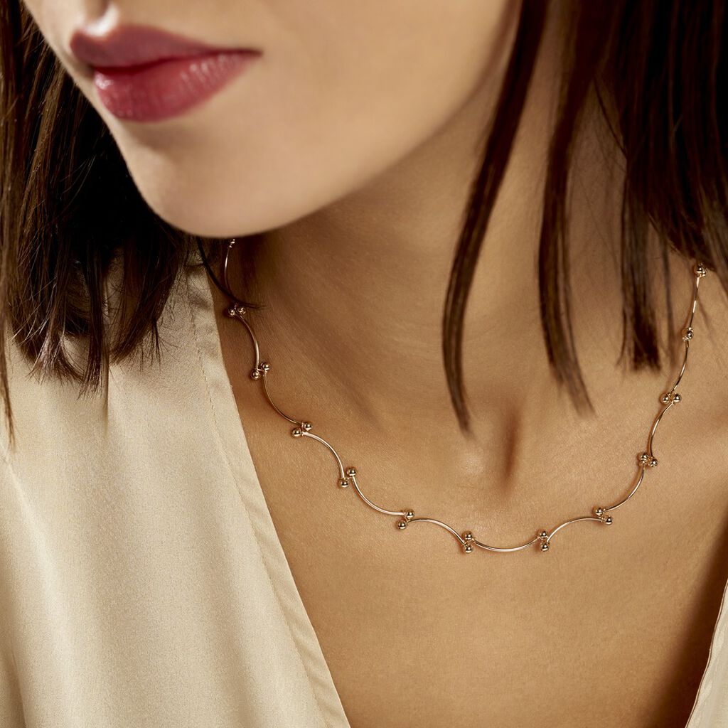 Collier Assma Plaqué Or Jaune - Colliers Femme | Histoire d’Or