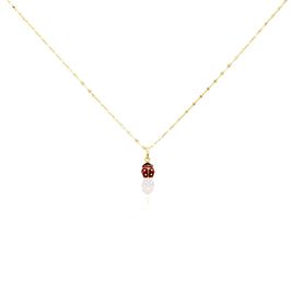 Collier Deena Or Jaune Oxyde De Zirconium - Colliers Enfant | Histoire d’Or
