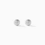 Boucles D'oreilles Puces Ayana Argent Blanc - Boucles d'oreilles fantaisie Femme | Histoire d&rsquo;Or