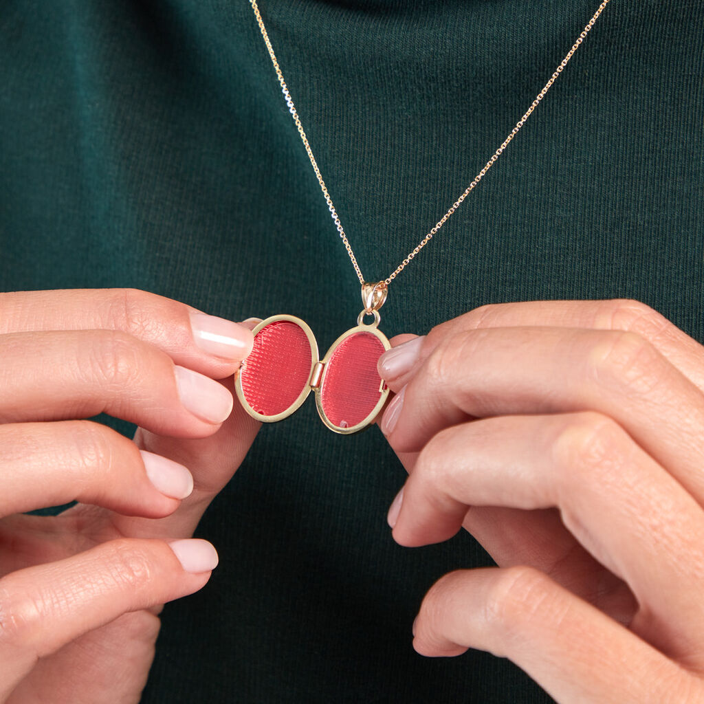 Pendentif Karcsi Or Jaune - Pendentifs Famille | Histoire d’Or