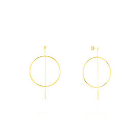 Créoles Ally Cercles Ajourés Or Jaune - Boucles d'oreilles créoles Femme | Histoire d’Or