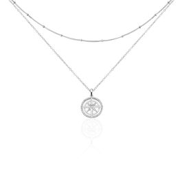 Collier Armando Argent Blanc Oxyde De Zirconium - Colliers Femme | Histoire d’Or