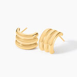 Cr&eacute;oles Gintaras Or Jaune - Boucles d'oreilles cr&eacute;oles Femme | Histoire d&rsquo;Or