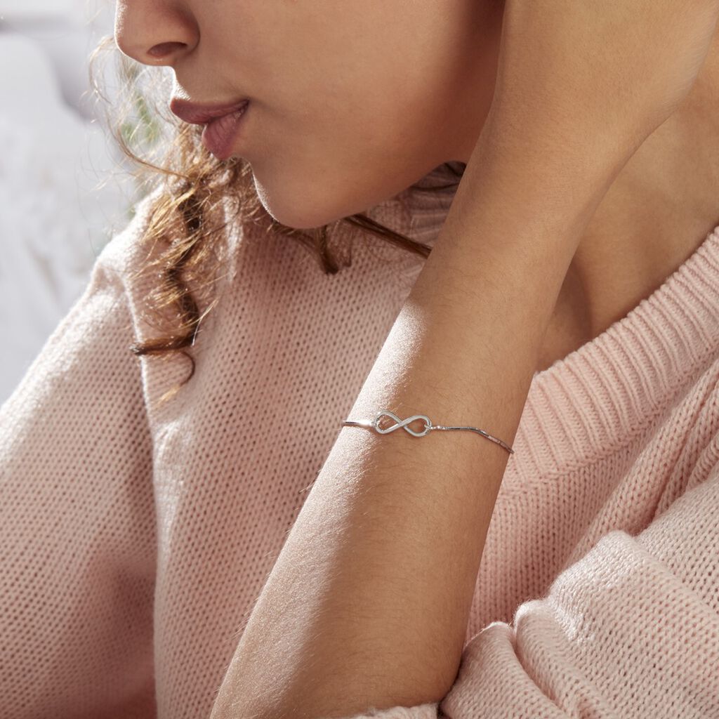 Bracelet Martta Argent Blanc - Bracelets Femme | Histoire d’Or