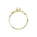 Bague Tilla Or Jaune Oxyde De Zirconium - Bagues solitaires Femme | Histoire d’Or
