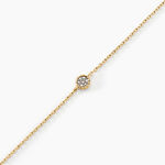 Bracelet Mon 1er Diamant Or Jaune Diamant - Bracelets Femme | Histoire d&rsquo;Or