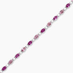 Bracelet Brielle Argent Blanc Oxyde De Zirconium - Bracelets Femme | Histoire d&rsquo;Or