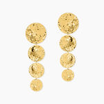 Boucles D'Oreilles Pendantes Amaelle Acier Jaune - Boucles d'oreilles fantaisie Femme | Histoire d&rsquo;Or