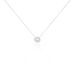 Collier Star Or Blanc Oxyde De Zirconium - Colliers Femme | Histoire d’Or