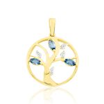 Pendentif Or Jaune Godolieba Topazes - Pendentifs Femme | Histoire d&rsquo;Or