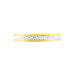 Alliance Laura Diamantee Ruban Plat Or Bicolore - Alliances Famille | Histoire d’Or