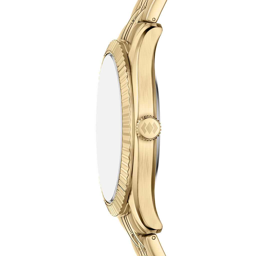 Montre Fossil Campbell Noir - F&ecirc;te des p&egrave;res Homme | Histoire d&rsquo;Or