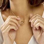 Collier Iwaki Plaqu&eacute; Or Jaune Oxyde De Zirconium - Colliers fantaisie Femme | Histoire d&rsquo;Or