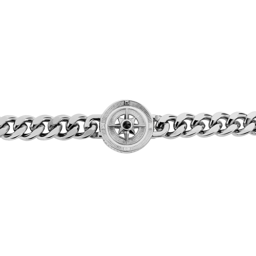 Bracelet Yoan Acier Blanc - Bracelets Homme | Histoire d’Or