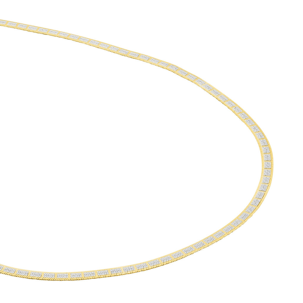 Collier Nuriaae Argent Jaune - Chaines Femme | Histoire d&rsquo;Or