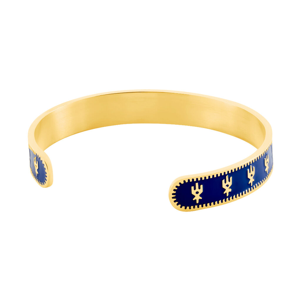 Bracelet Jonc Imagine Marion Acier Jaune - Bracelets joncs Femme | Histoire d’Or