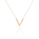 Collier Celene Or Rose - Colliers Femme | Histoire d&rsquo;Or