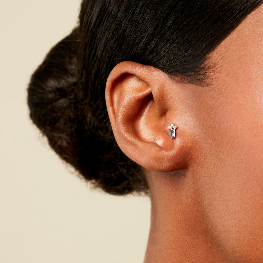 Piercing Osborne Or Jaune Oxyde De Zirconium - Bijoux Femme | Histoire d&rsquo;Or