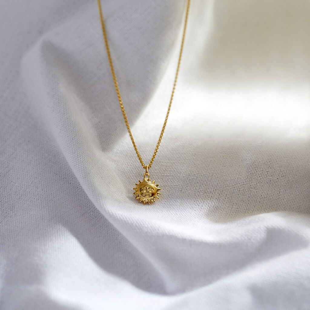Pendentif Finlay Soleil Or Jaune - Pendentifs Femme | Histoire d’Or